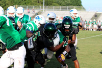 Knightdale, East Wake and J.H. Rose at South Johnston scrimmage - 8/10/2016